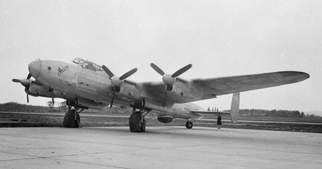 Avro Lancastrian Aries belonging to the RAF Empire Air Navigation School